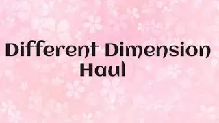 Different Dimension Nail Polish Haul