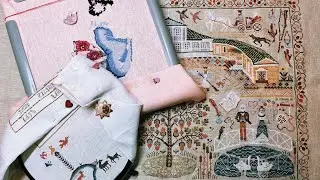 Вышивальная неделя февраля: Совиный лес, Kathy Barrick, Mirabilia,  Mill Hill, покупки