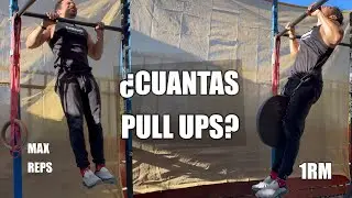 Medí mis MAX PULL UPS y 1RM a los 42 años | Consejos CALISTENIA | 