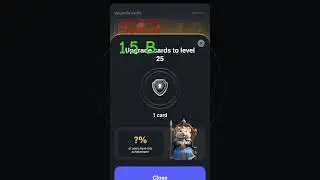 Hamster Combat Achievement level 25 card upgrade😱 #hamsterkombatnewachievementunlock​ #short#cryptoc