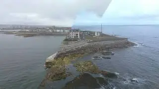 Aerial Drone Views of Hartlepool Headland | County Durham Coastline in 4K (DJI Mini 3)