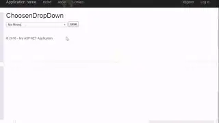 DropdownList with ASP.Net MVC