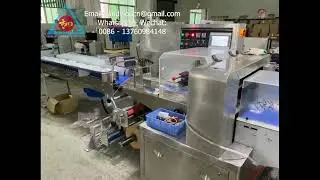 Tissue into the pillow bag flow pack machine no product no bag system full set stainless steel 304
