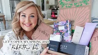 SELF CARE DAY // UNBOX MY SPRING FABFITFUN BOX 2025 WITH ME // CHARLOTTE GROVE FARMHOUSE