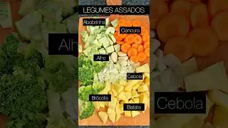 FA&Ccedil;A LEGUMES NO FORNO EM UMA &Uacute;NICA TRAVESSA | ESVAZIE A GELADEIRA