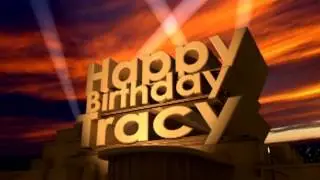 Happy Birthday Tracy