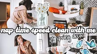 60 minute Speed Clean With Me + SPRING DECOR