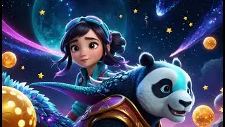 Glimmerlocks and the Space Pandas | Cosmic Adventure Song for Kids | Fantasy Rhyme