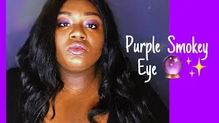 Purple Smokey Eye | Morphe 35V Stunning Vibes Palette