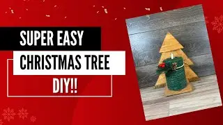 Easy Christmas Woodworking DIY - 3 Tier Christmas Tree Shelf - Make Money Fast!