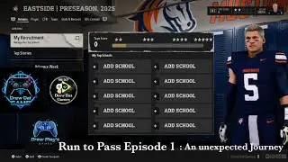 Run to Pass Ep. 1 : An Unexpected Journey 