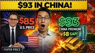 $93 SILVER IN CHINA! The Arbitrage Is Dead (US Price Lagging by $8!) || Paul Barron