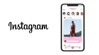 Instagram UI/UX Redesign - Designed with Adobe XD