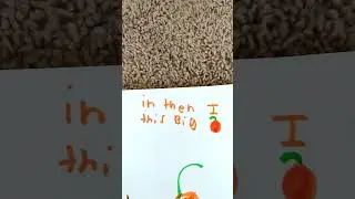 pumpkin craft with Emma