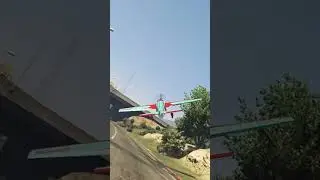 Take off plane from tiny space GTA V