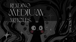 READING MEDIUM ARTICLES AND MAKING BUGBOUNTY NOTES WITH LOFI BACKGROUND