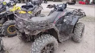 Polaris Sportsman 1000 Xp Can Am Renegade on ATV Polska I Runda PMP Miłakowo 2018
