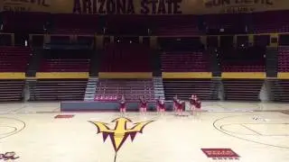 2016 Arizona State University Dance Team Nationals Send Off Jazz