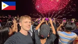 My First NEW YEARS EVE Fireworks in Manila, Philippines 🇵🇭