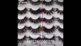 Colored lashes hot selling