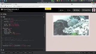 Zoom image with scale css