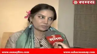 An exclusive interview of Shabana Azmi