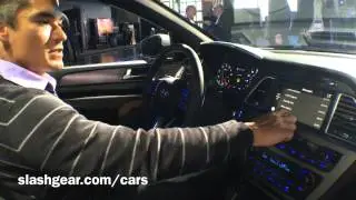 Практическая демонстрация Siri для Hyundai Sonata #NYAUTOSHOW