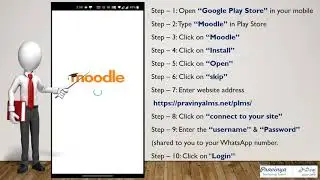 Mobile Version Install Moodle App & Log in to PLMS Online User Help