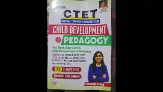 TET BEST BOOK / TET / CTET READ THIS FOOK CHILD DEVELOPMENT  & PEDAGOGY  ,, Carry 120+/150
