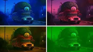 School Bus Monster 🆚 The Kitten | Coffin Dance Song (COVER)