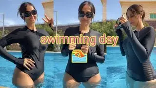 lana Rose swimming 🏊