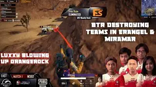 BTR DESTROYING PMWL TEAMS | BTR LUXXY DOUBLE WIPE ORANGEROCK ALONE | PMWL W3D2