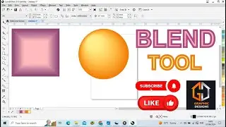 Interactive Blend Tool || How to use Blend Tool in Coreldraw