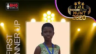 Nyameye First Runner Up Winner performing 