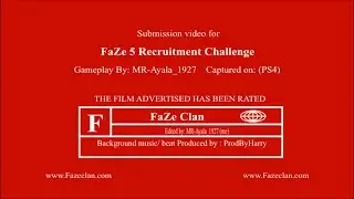 FaZe 5 Recruitment Challenge Submission Video #FaZe5