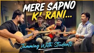 Mere Sapno Ki Rani | Kishore Kumar | Sunny Sinha, Sam Raj & Students Jamming Video 