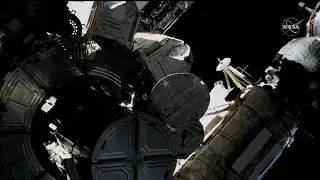 US and Japanese astronauts begin spacewalk