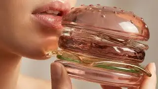 Making and Eating a Pink Glass Burger 🍔🤤 [ AI ASMR ]