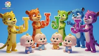 J for Jaguar 🐆 | Learn ABC Alphabet | Phonics Song for Kids