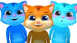 THREE LITTLE KITTENS CHILDREN MUSIC WITH 3D ANIMATION | NURSERY RHYMES FOR KIDS BY SMARTBABYSONGS