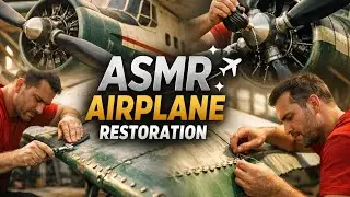 ASMR Airplane Restoration