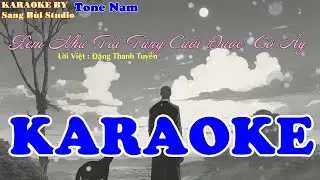 KARAOKE | Xem Như Tôi Từng Cưới Được Cô Ấy - Đặng Thanh Tuyền | Beat phối mới Tone Nam ( Tone C )