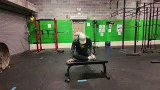 Bench Piriformis Stretch | Glute Mobility & Hip External Rotation