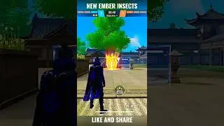New Ember Insects vs Kenta | FF Max x Jujutsu Kaisen || #shorts #ffmax #ff #insects #vs #ob52