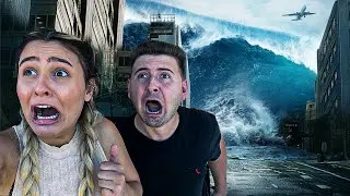 FOMOS ATINGIDOS POR UMA TEMPESTADE NA PRAIA!