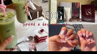 UNBOXING GIFT FROM 🇫🇷 #cafevibes #haulvideo #nailsnailsnails #keepsupporting #minivlog #love 