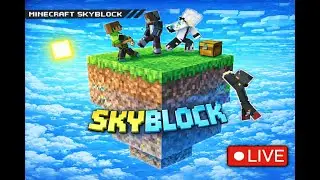 🌤️ Skyblock Madness with Friends | Builds, Chaos & Fun!