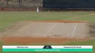 Old Alley Aces vs Happening Hit Squad