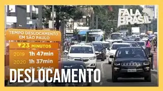 Pesquisa revela diminui&ccedil;&atilde;o no tempo no tr&acirc;nsito em SP