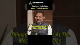 Money Makes You Rich Politics Makes You Powerful #rajshamani #businessvspolitics #policyimpact